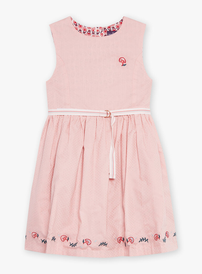 Robe réversible blush