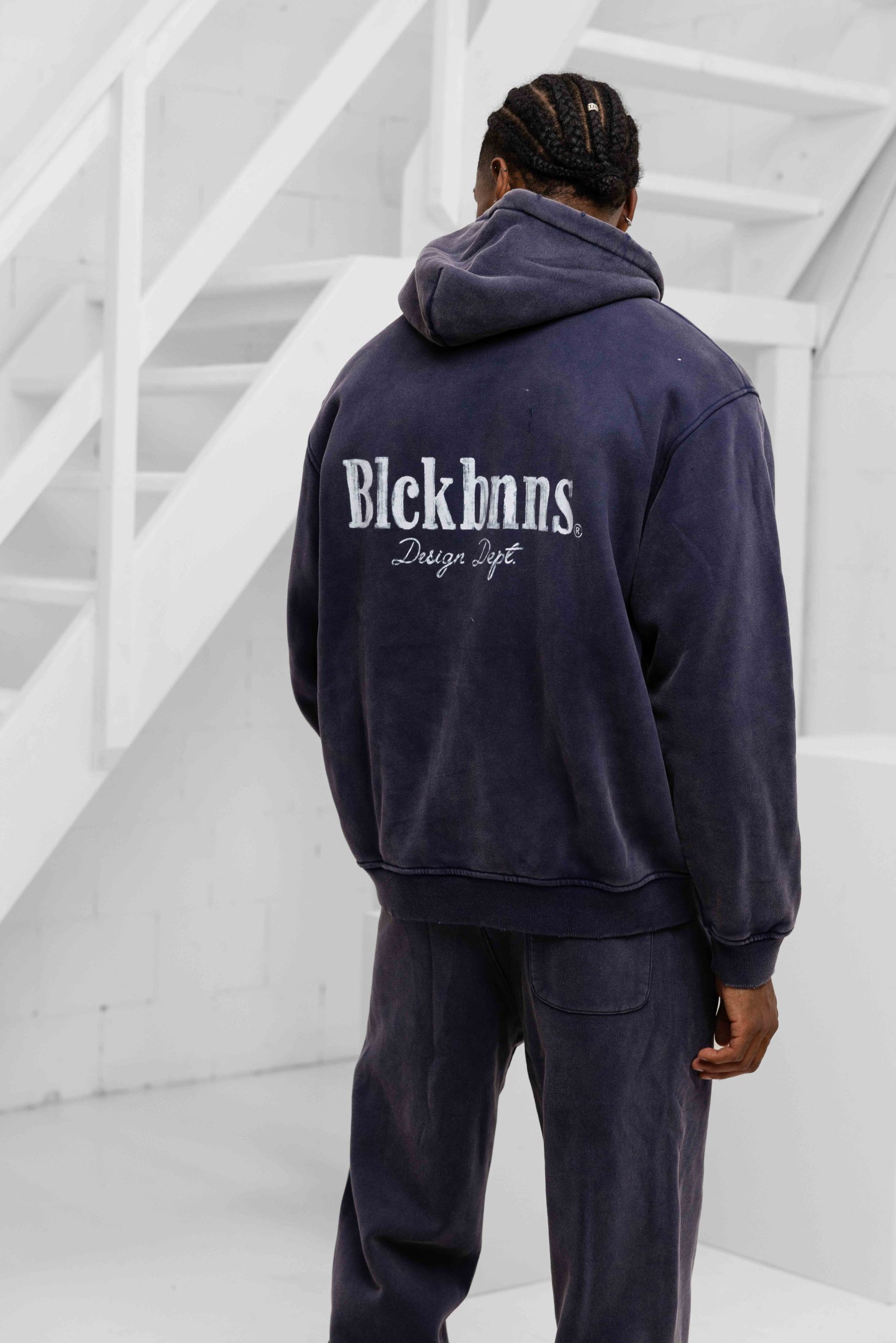 Black Bananas Brush Trainingspak Heren Donkerblauw