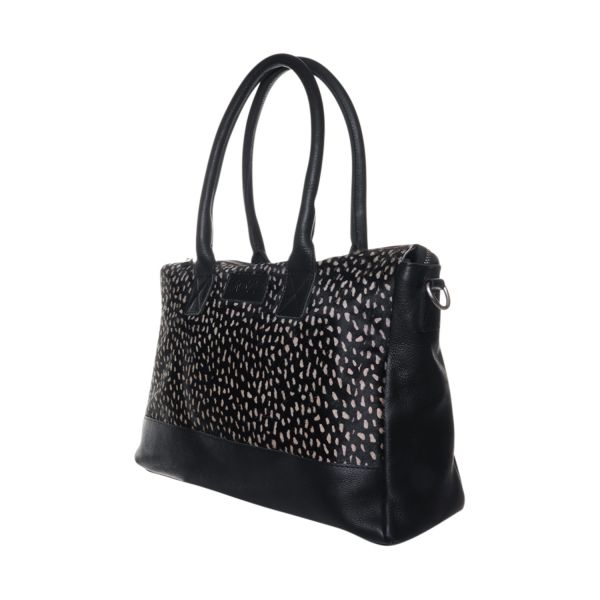 Mozz Bags Wild Ones Luiertas Black Dots Reverse