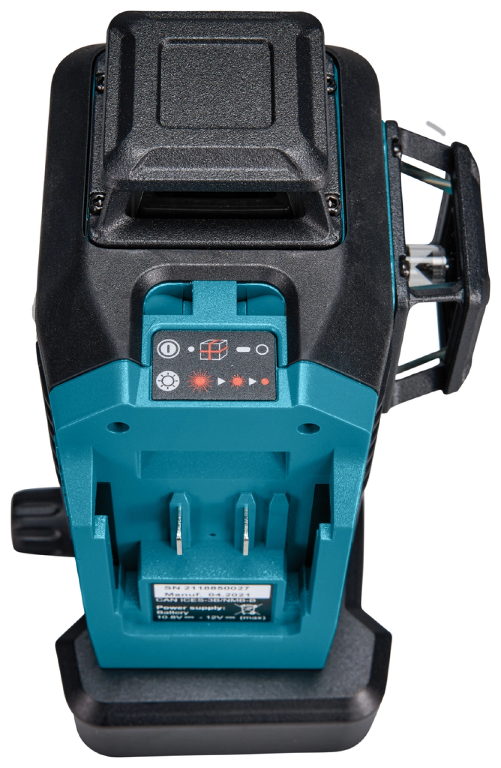 Makita SK700D 12V Max Li-Ion accu zelfnivellerende 3x360° kruislijnlaser body in tas - 25m - rood