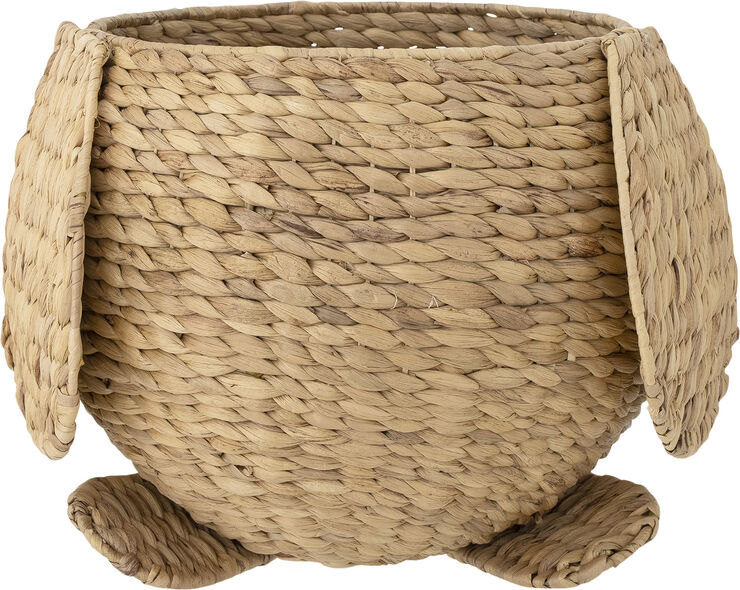Bloomingville Mini Pingo Kurv m/Låg, Natur, Vandhyacint Natur