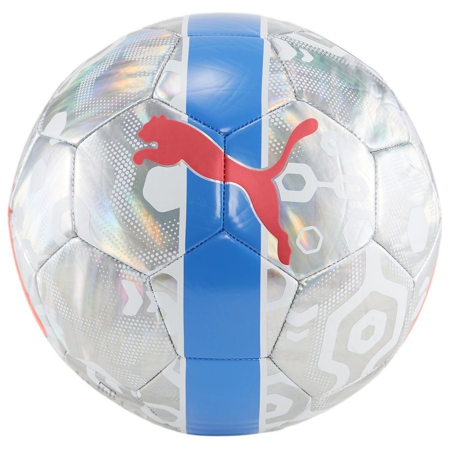 PUMA Ballon Cup - Argenté/Bleu/Fire Orchid
