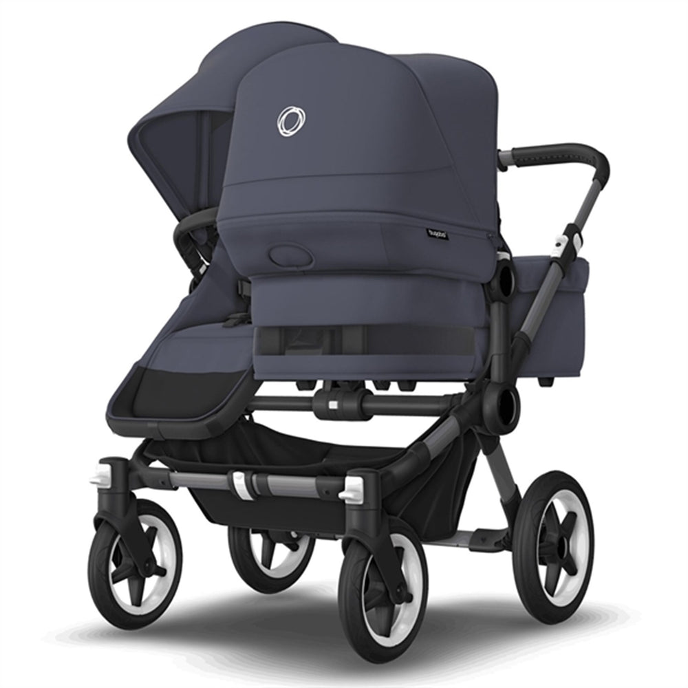 Køb Bugaboo Donkey 5 Duo Søskendevogn Stormy Blue
