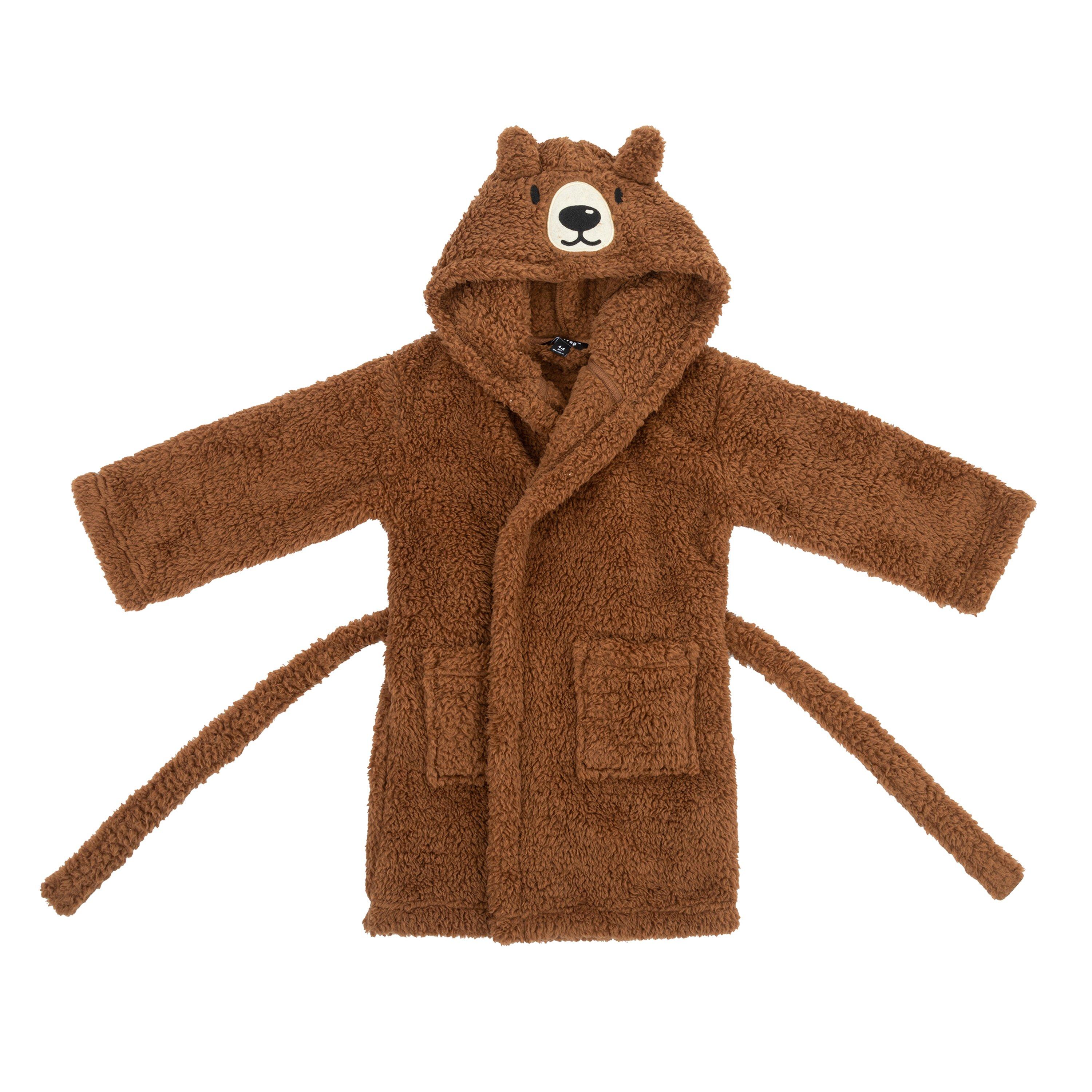 Firetrap Kids Unisex Kids Teddy 4 Piece Dressing Gown Pyjama Set