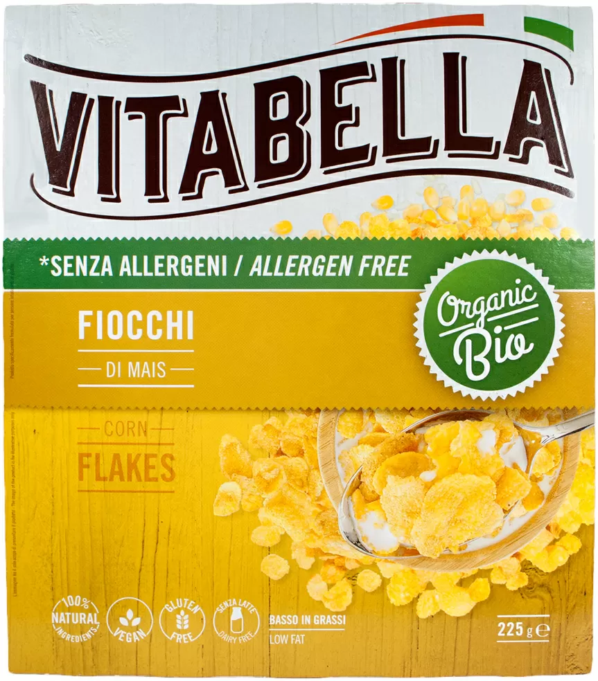 Vitabella Cornflakes Ø - 225 g