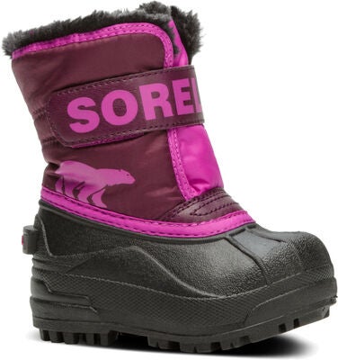Sorel Toddler Snow Commander Vintersko, Purple Dahlia/Groovy Pink