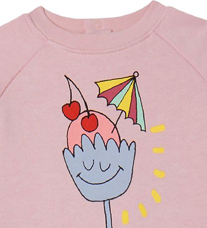 Stella McCartney Kids Sweatshirt - Rosa m. Eis