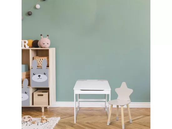 CALUM - Bureau Pupitre pour Enfant Coloris Blanc