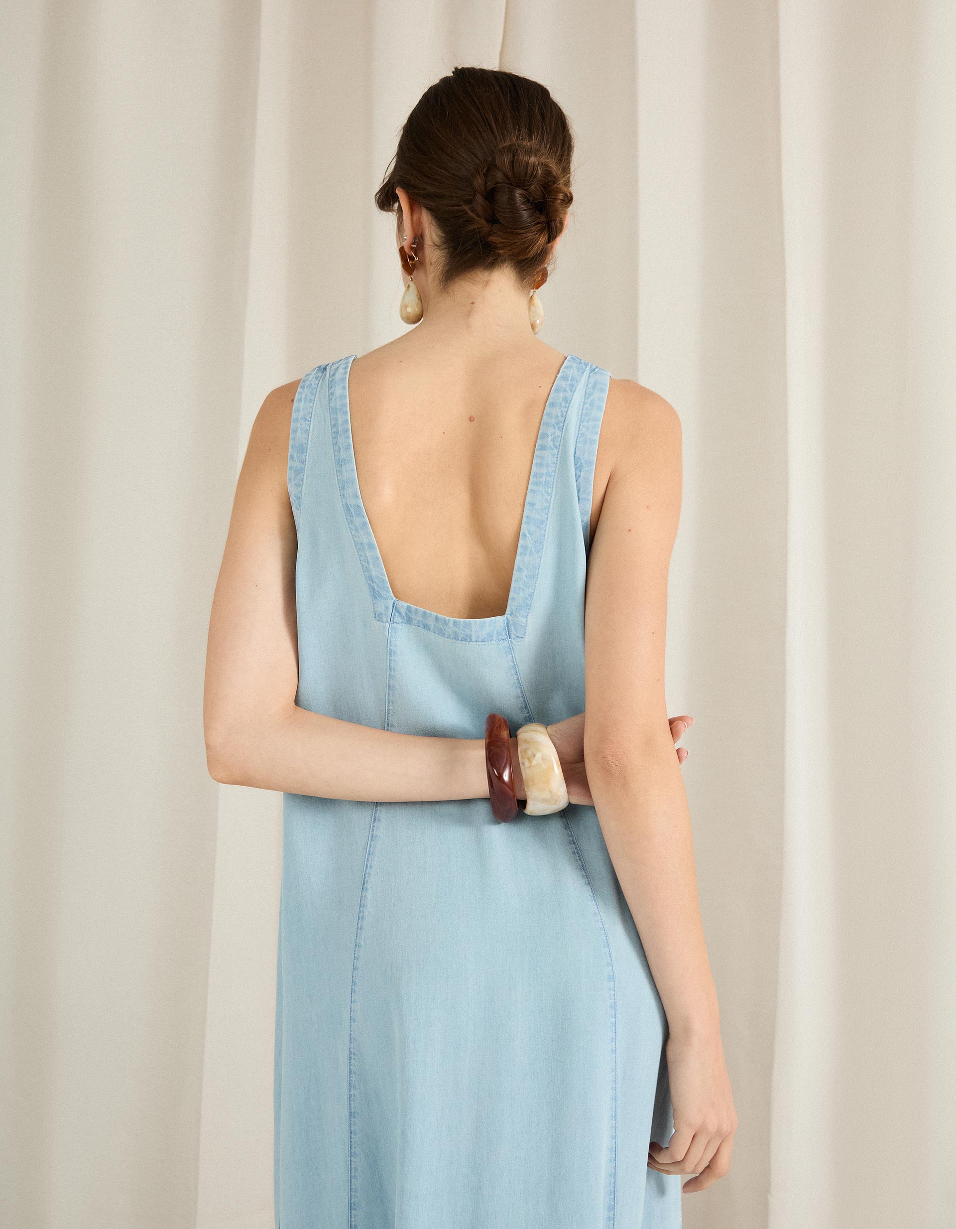 Vestido Liocel, Mulher, Azul Claro