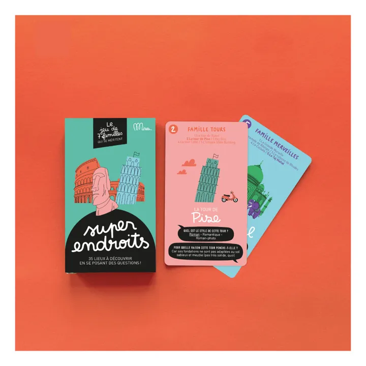 Minus Editions Jeu de 7 familles - Super endroits