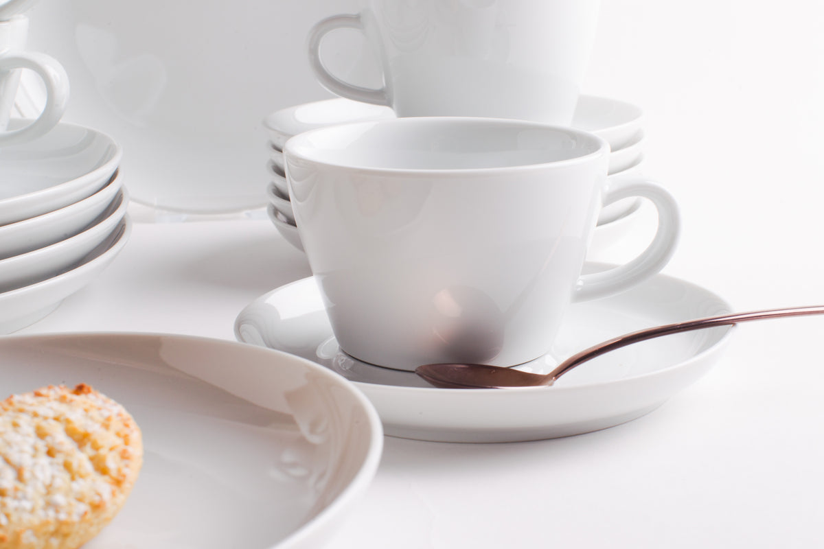 KAHLA Five Senses Kaffeeservice 18tlg. weiß