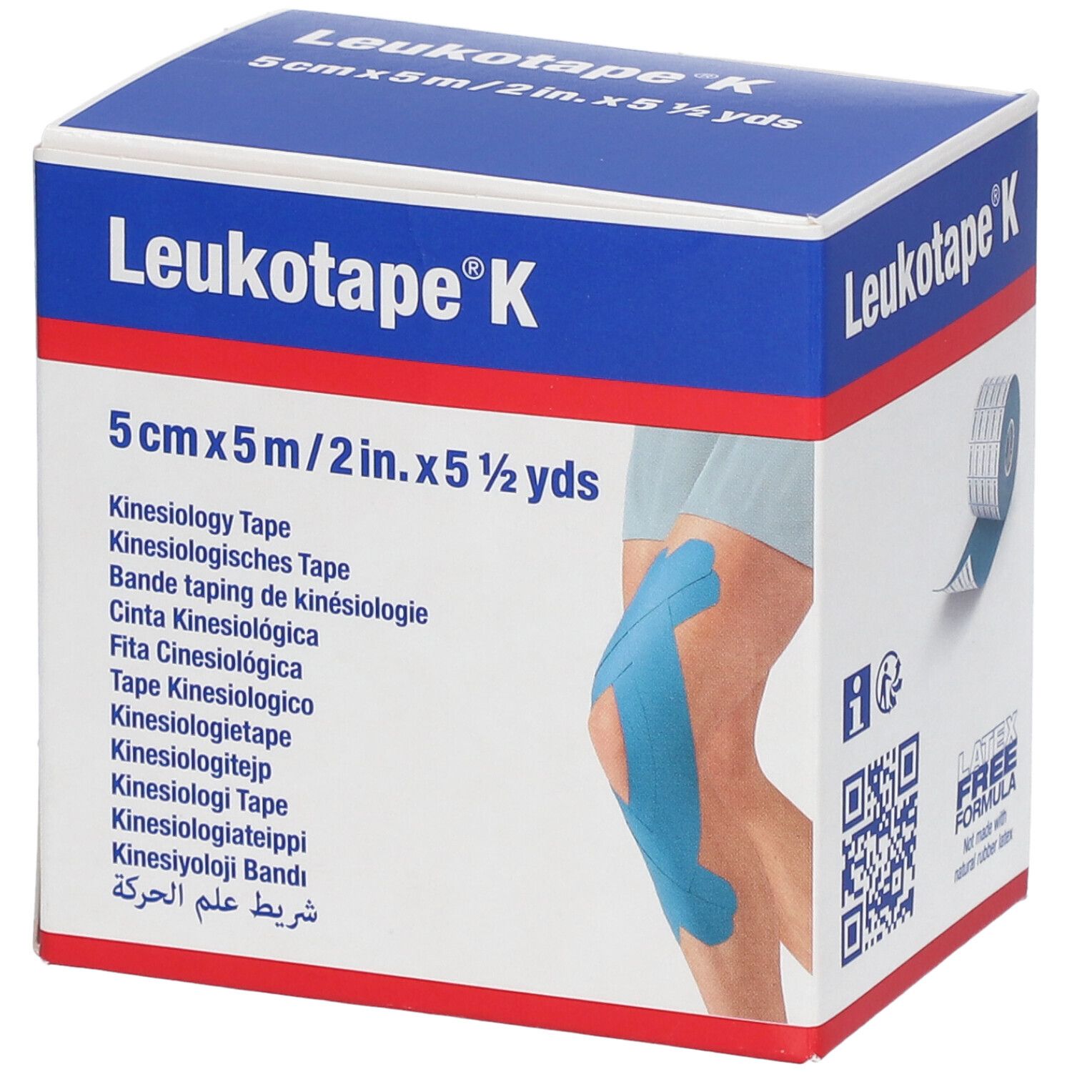 Leukotape® K 5 cm x 5 m blau