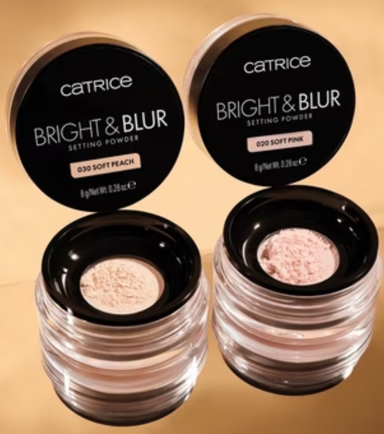 Catrice - Pó solto fixador Bright & Blur - 030: Soft Peach