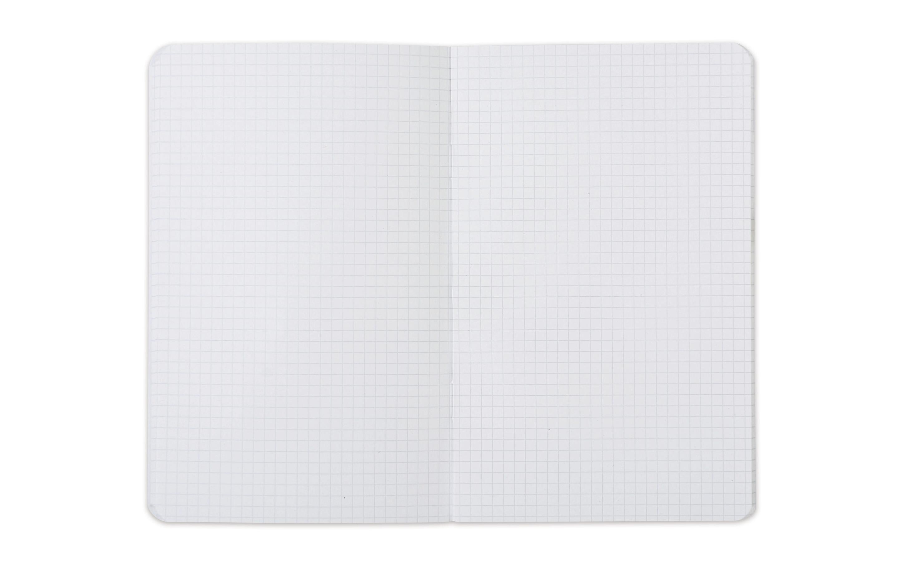 Schulheft 4 mm kariert 11 cm x 17.5 cm, 1 StückNotizheft für die Schule