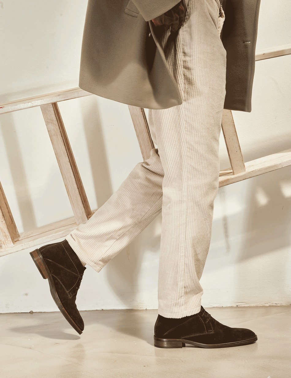 Veloursleder Boot