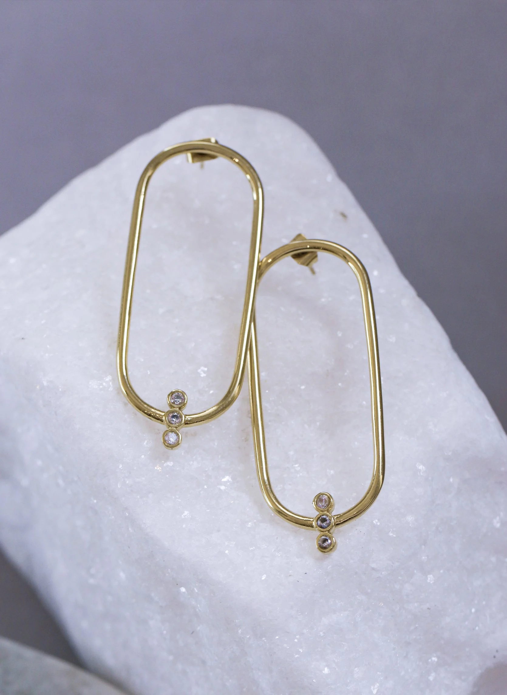 ILITHYIE - Boucles d'oreilles pendantes ilithyie | Rose
