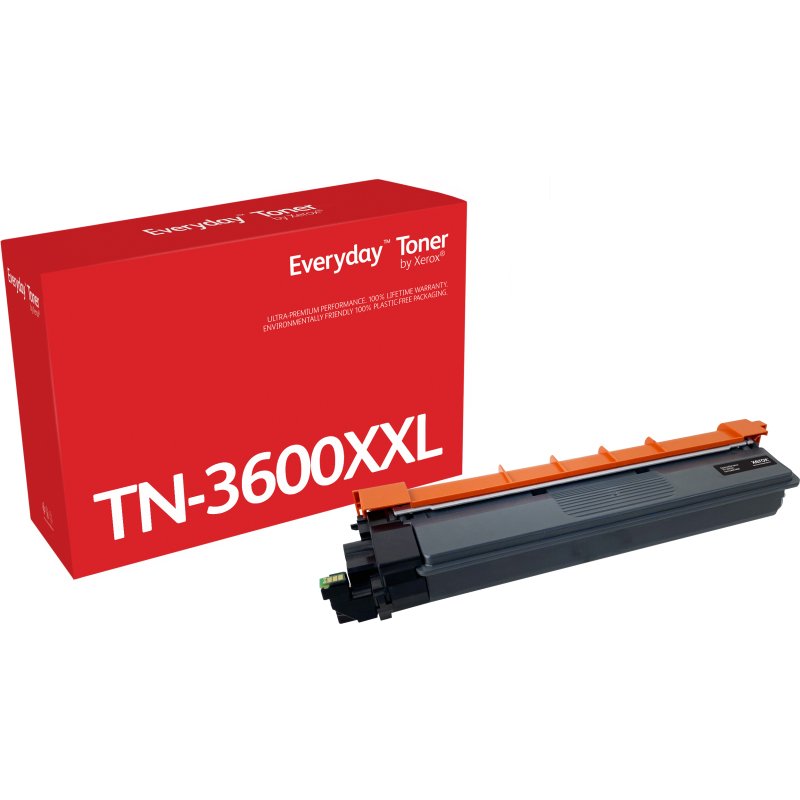 Toner Noir Everyday™ de Xerox compatible avec Brother TN3600XXL, Très haute capacité