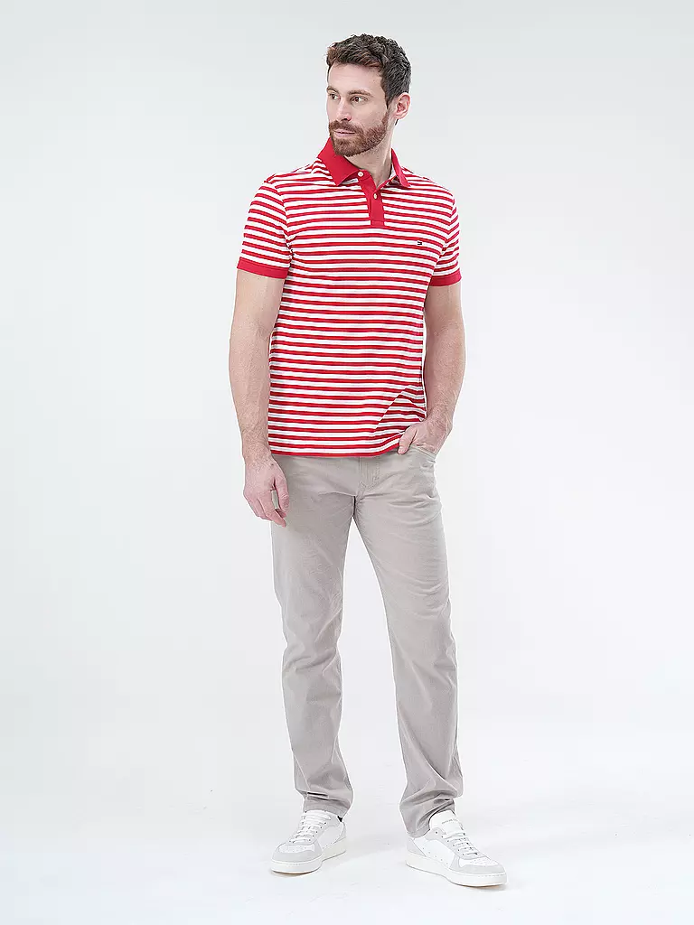 TOMMY HILFIGER Poloshirt rot