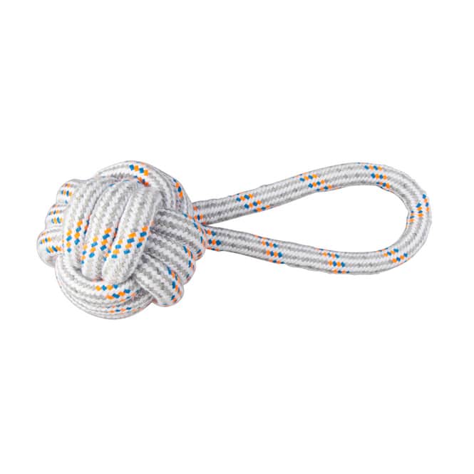 Hundespielzeug - Spielseil mit Knoten -  ca. 23 cm