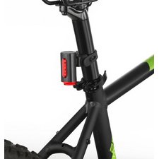 Feu arrière de vélo sur batterie TWIN, éclairage sol