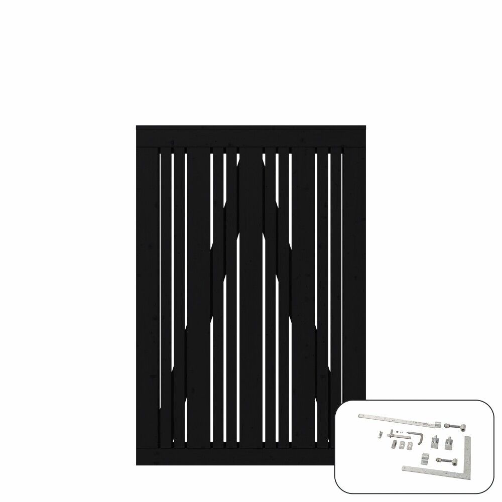 PORT PLUS TANGENT 95X140CM SVART