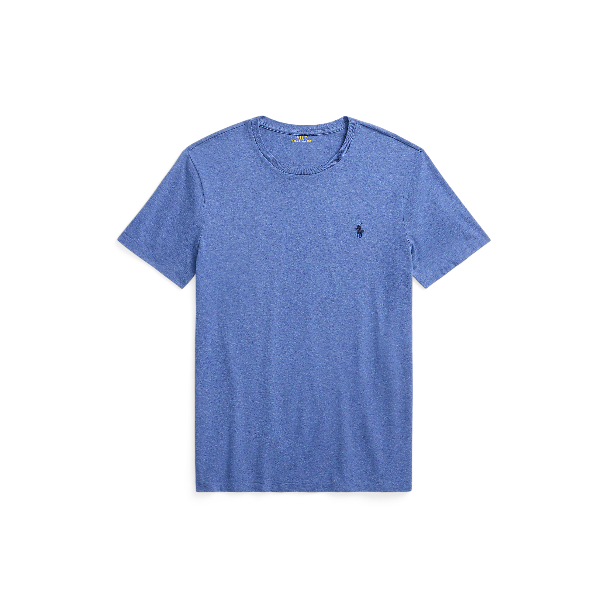Tee-shirt slim-fit en coton| Bleu