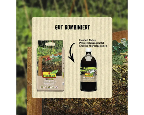 Compostactivator FloraSelf Nature BIORGA 4 kg vegan