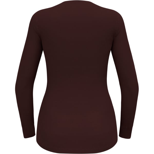 T-shirt thermique ODLO ACTIVE WARM BL TOP CREW NECK L/S W FUDGE