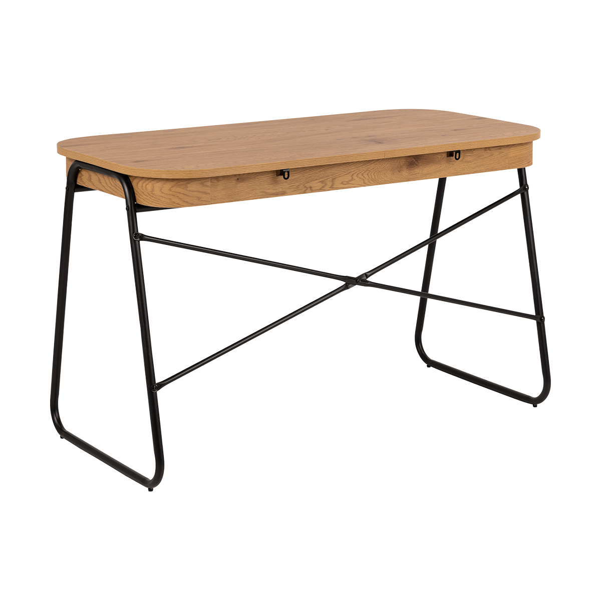 Bureau Steven - met 2 lades Naturel