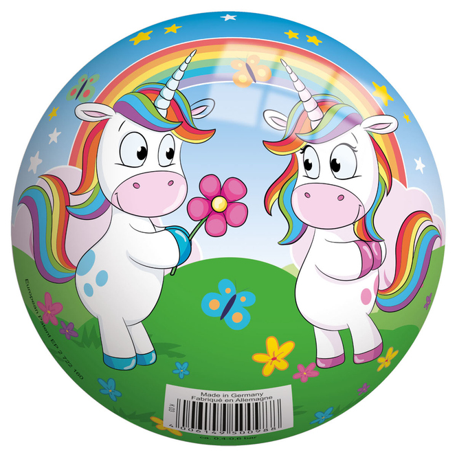 Spielball - Einhorn - 9 Zoll