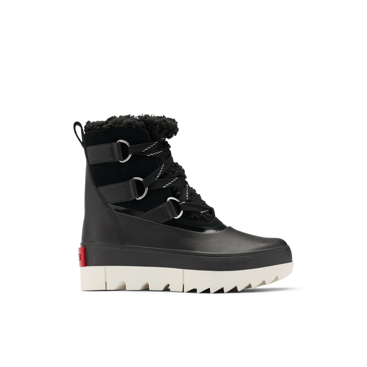 SOREL-Joan_arctic-Bottillon d'hiver - Semelle tracteur - Noir
