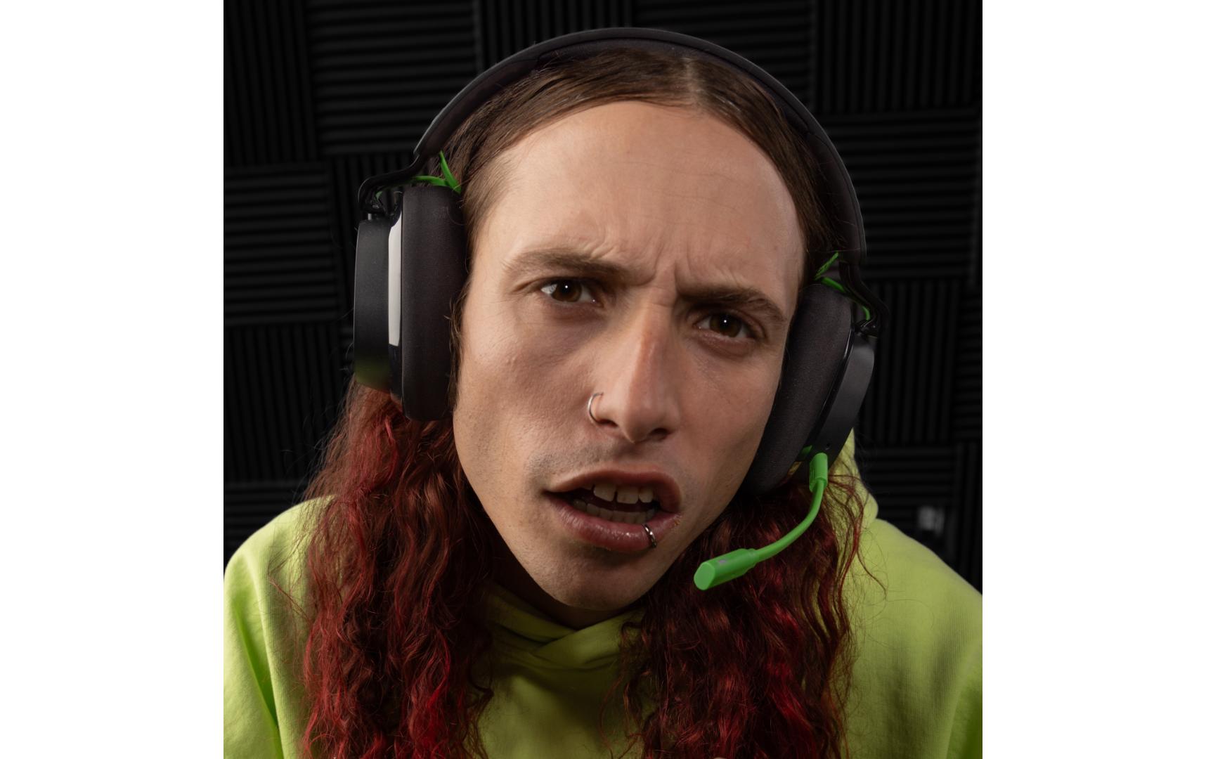 Wireless Over-Ear-Kopfhörer SLYR Pro Schwarz<br>Kabelloses Gaming-Headset