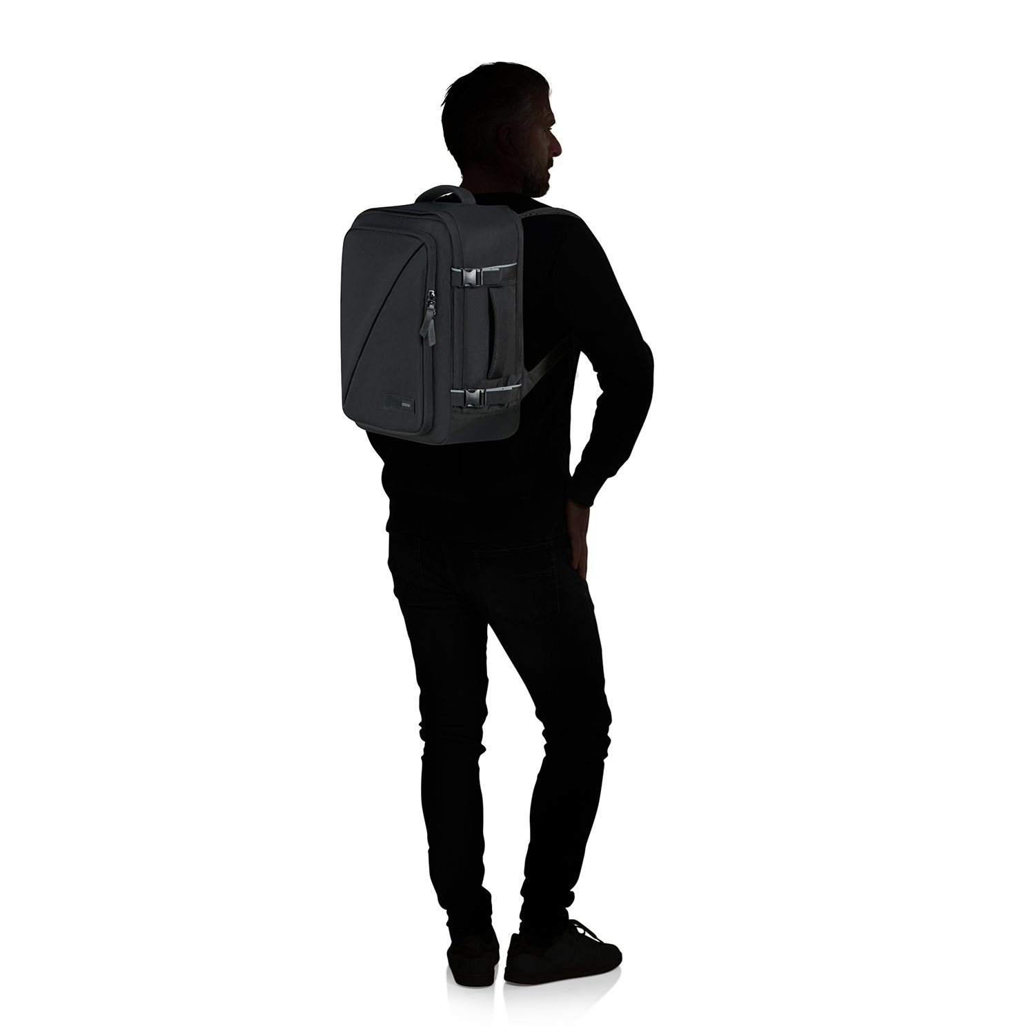 American Tourister TAKE2CABIN Casual Backpack MS black