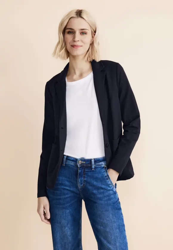 Basic Blazer - deep blue