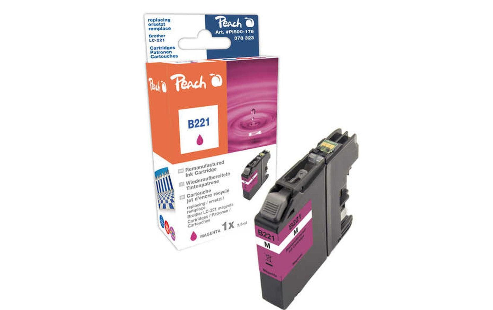 Tinte Brother LC-221M MagentaDruckerpatrone: Magenta