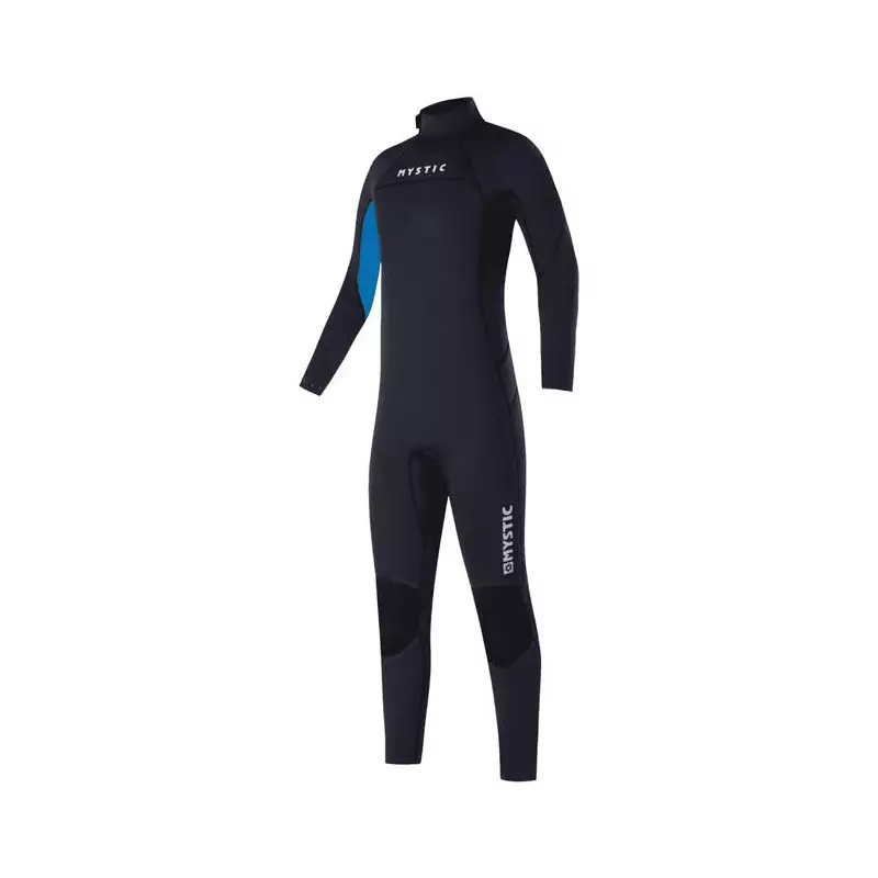 Combinaison intégrale enfant MYSTIC Star 3/2mm Back Zip Flatlock Kids Black