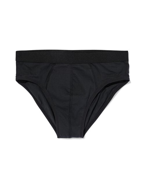 culotte homme anti fuite en coton pour les fuites légères noir
