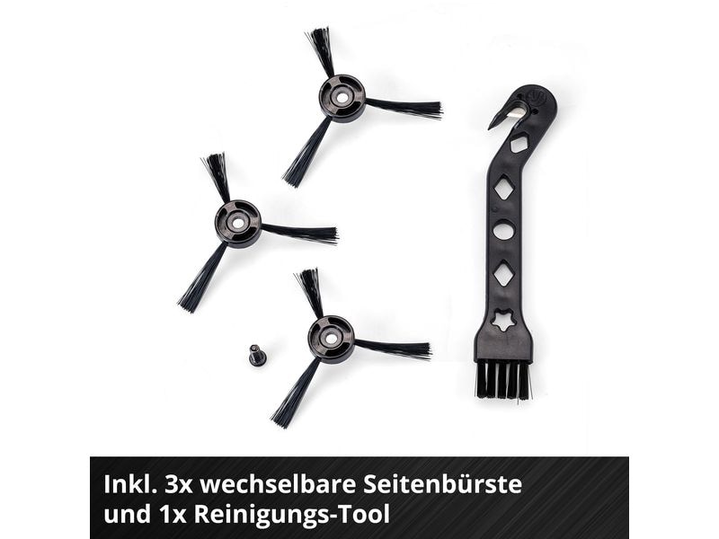 Einhell Akku-Besen TE-FS 18 Li-Solo Akku-Besen mit 250 mm breite Reinigungsbürste