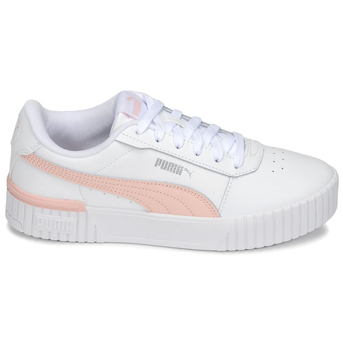 Puma - JR CARINA 20 - Blanc / Rose