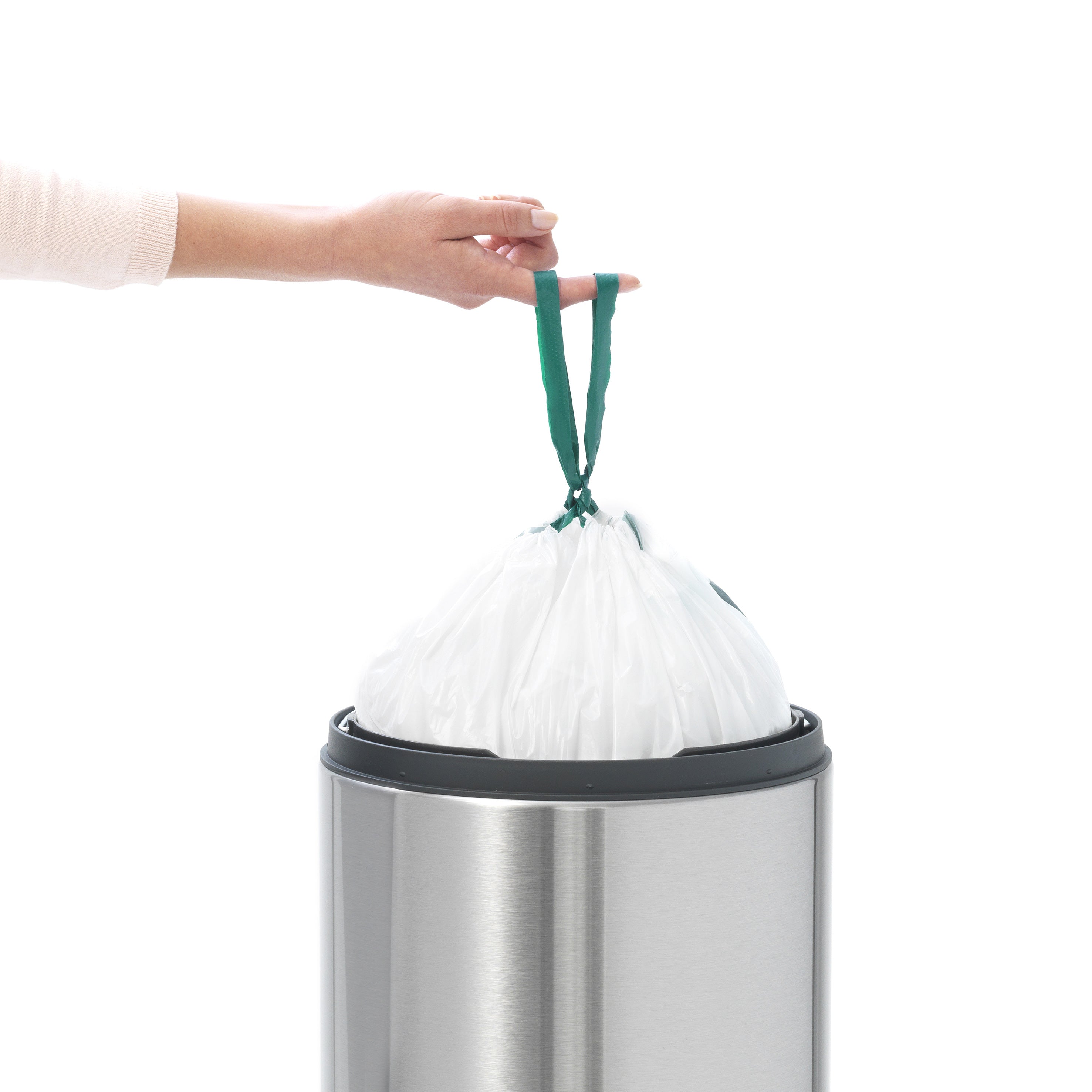 Brabantia Touch Bin New Afvalemmer 30 Liter Vingerafdrukvrij