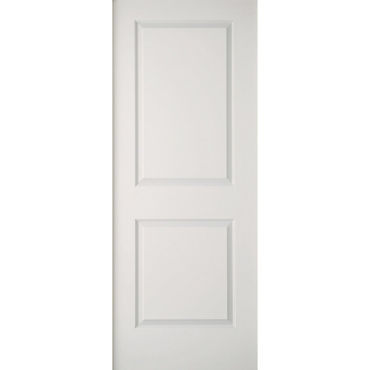 Porte coulissante Camargue blanc H.204 x l.83 cm, ép. 4cm