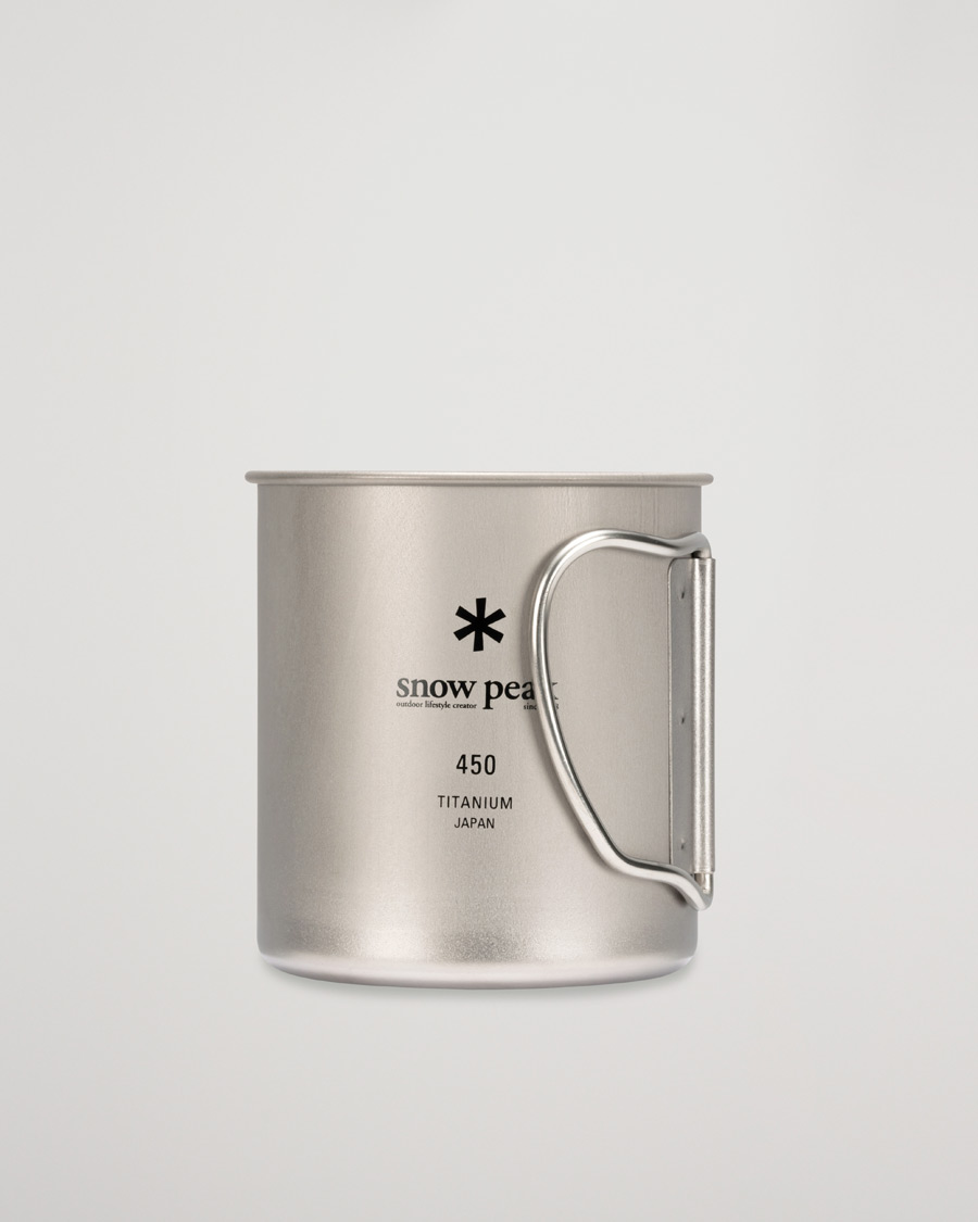 Snow Peak Single Wall Mug 450 Titanium