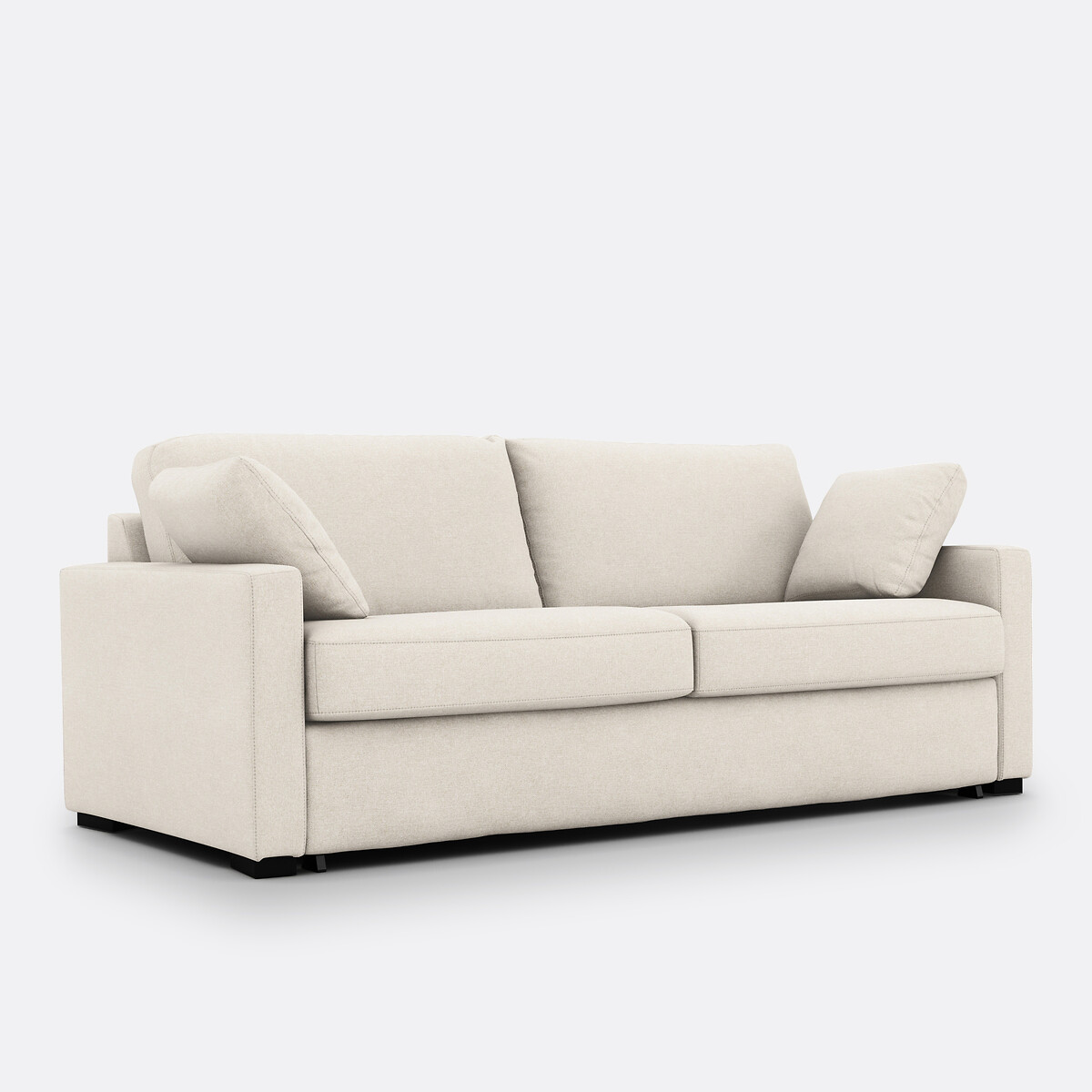 LA REDOUTE INTERIEURS<br>Sofá-cama em poliéster, espuma HR premium, Timor