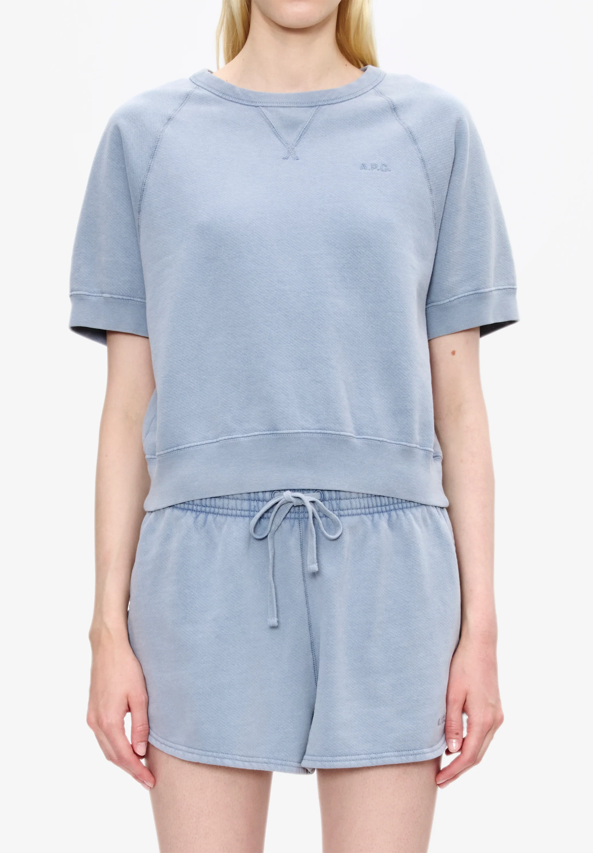 Sweatshirt Patti - Bleu clair