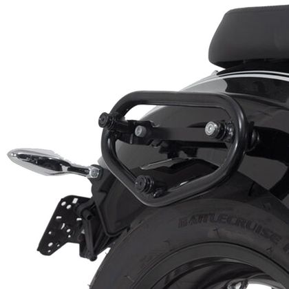 Sacoches cavalières SW-MOTECH Legend Gear Black edition set (2 x 13.5 litres) avec supports - Noir