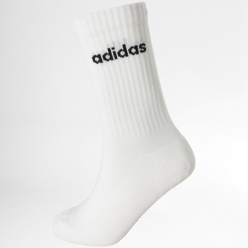 Lot De 3 Paires De Chaussettes IC1302 Noir Blanc Gris Chiné