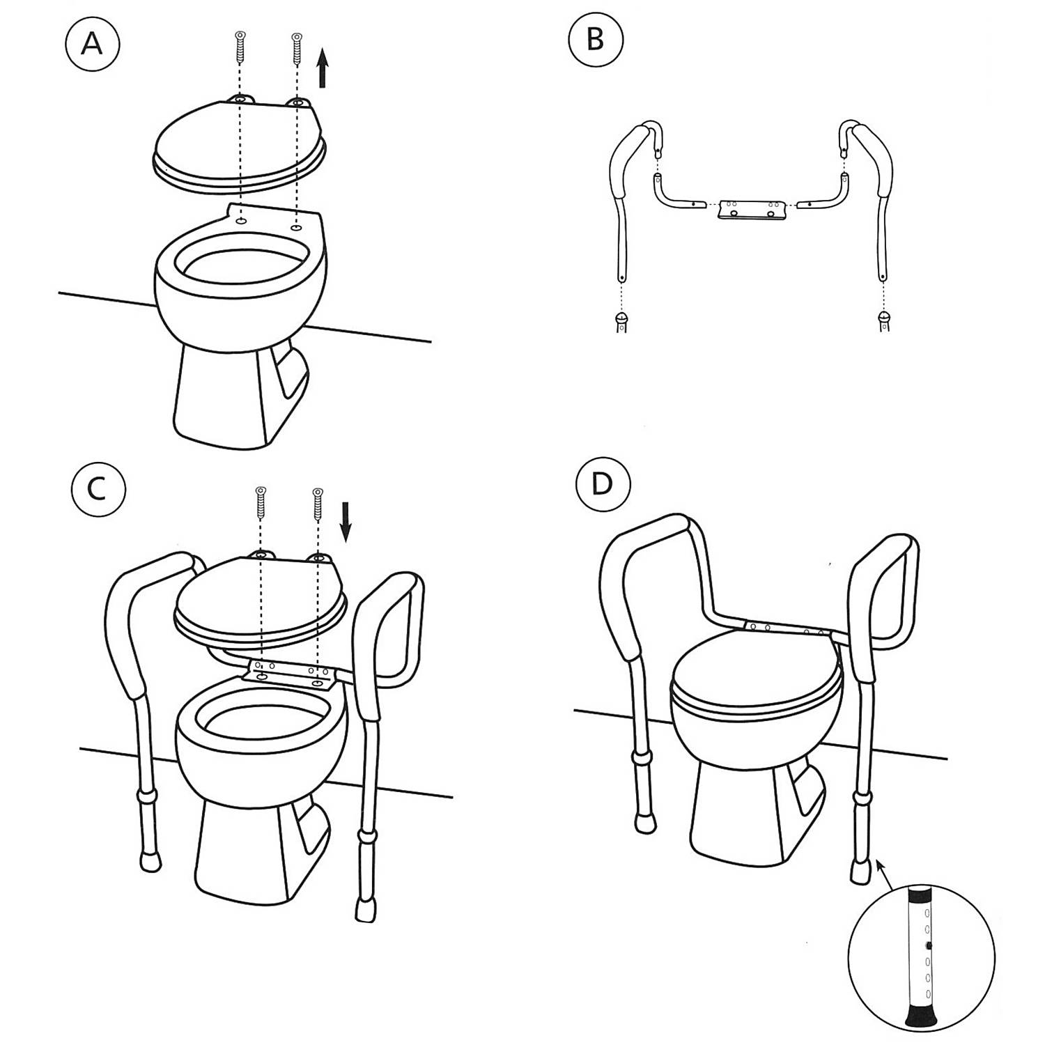 Wenko WC-Stützhilfe
