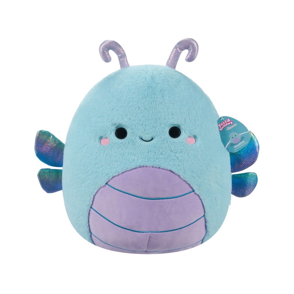 Squishmallows - 40 cm P19 Fuzz A Mallows - Guldsmeden Heather