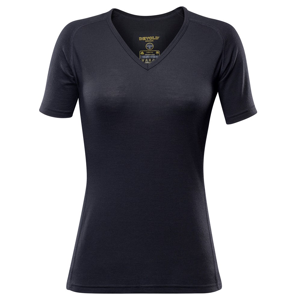 Breeze T-Shirt V-Neck Dame 950/BLACK