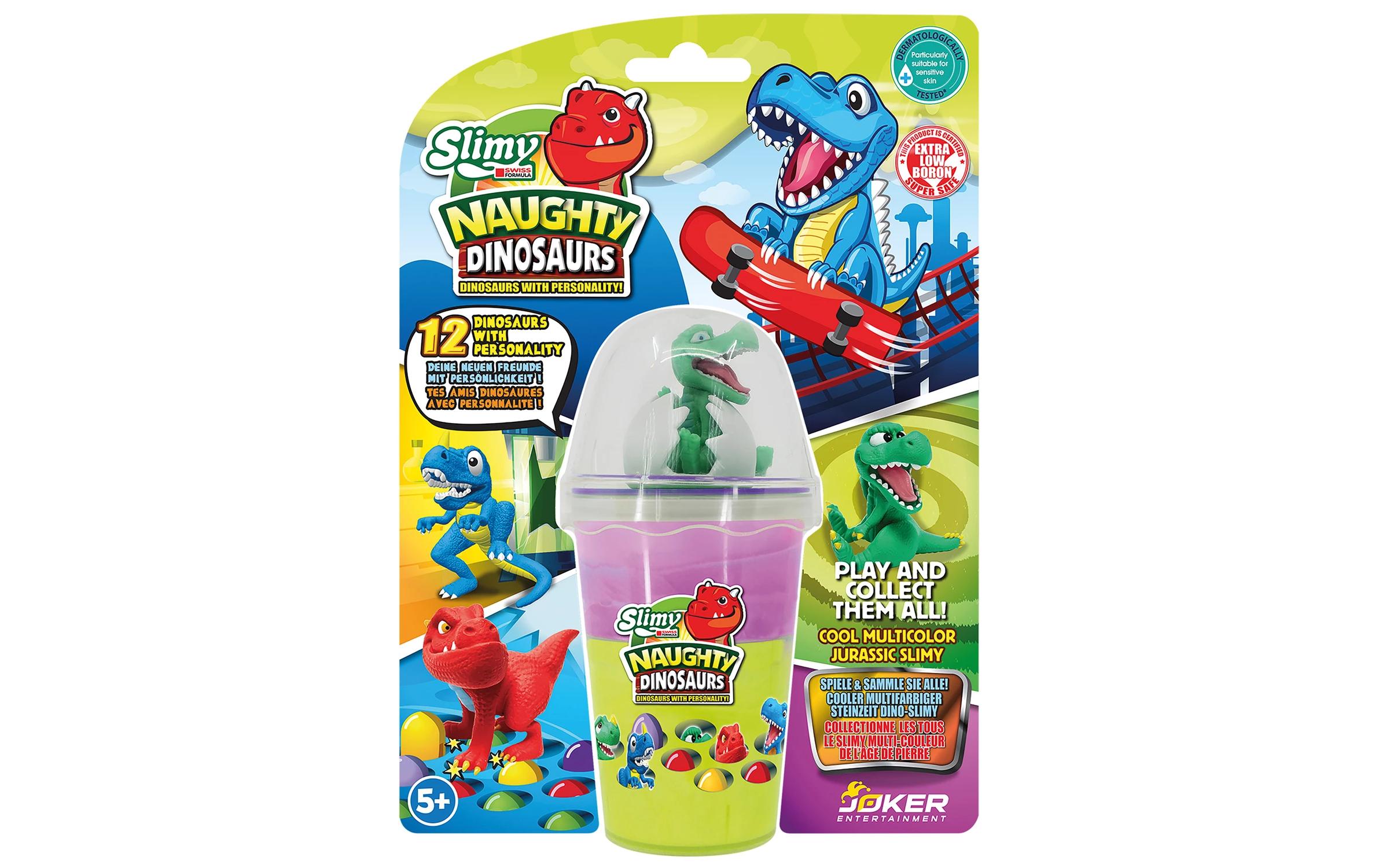 Slimy Collectibles Dinosaur assortiert, 155 gSchleimdose